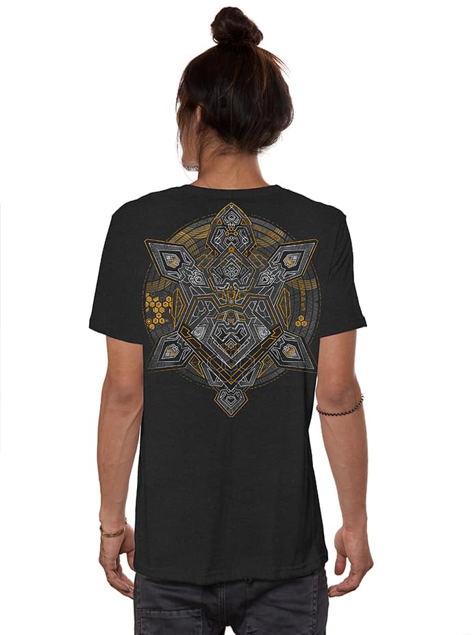 digiturtle smoke mouline2(1) Digiturtle MEN'S T-SHIRT Smoke Mouline - Image 1