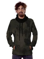 dusty MEN'S HOOD olive camo - Image 3