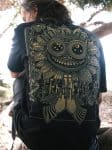 FOREVER GRATEFUL MEN'S OVERSIZE SHIRT BLACK