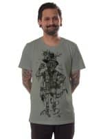 Hunter MEN'S T-SHIRT Olive shirt - Image 3