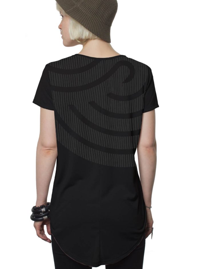 Iboga WOMEN'S T-SHIRT Black - Image 2