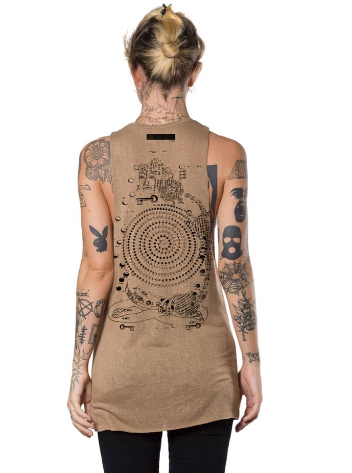 kemero 1(1) KEMERO WOMEN'S TANK TOP CAMEL - Image 1