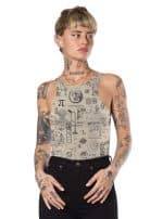 Knot WOMEN CROP TOP Dirty