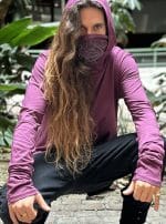 kusary MEN'S LONG SHIRT BURGANDY