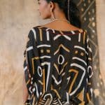 FOLK TOP mali smoki mali black red