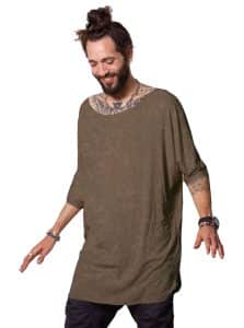 Nomad LOOSE SHIRT WASH BROWN