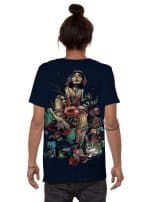 On The Loose MEN'S T-SHIRT DARK BLUE - Image 3