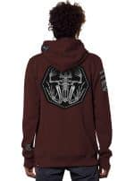 Pochta MEN HOOD Bordeaux Mouline - Image 3