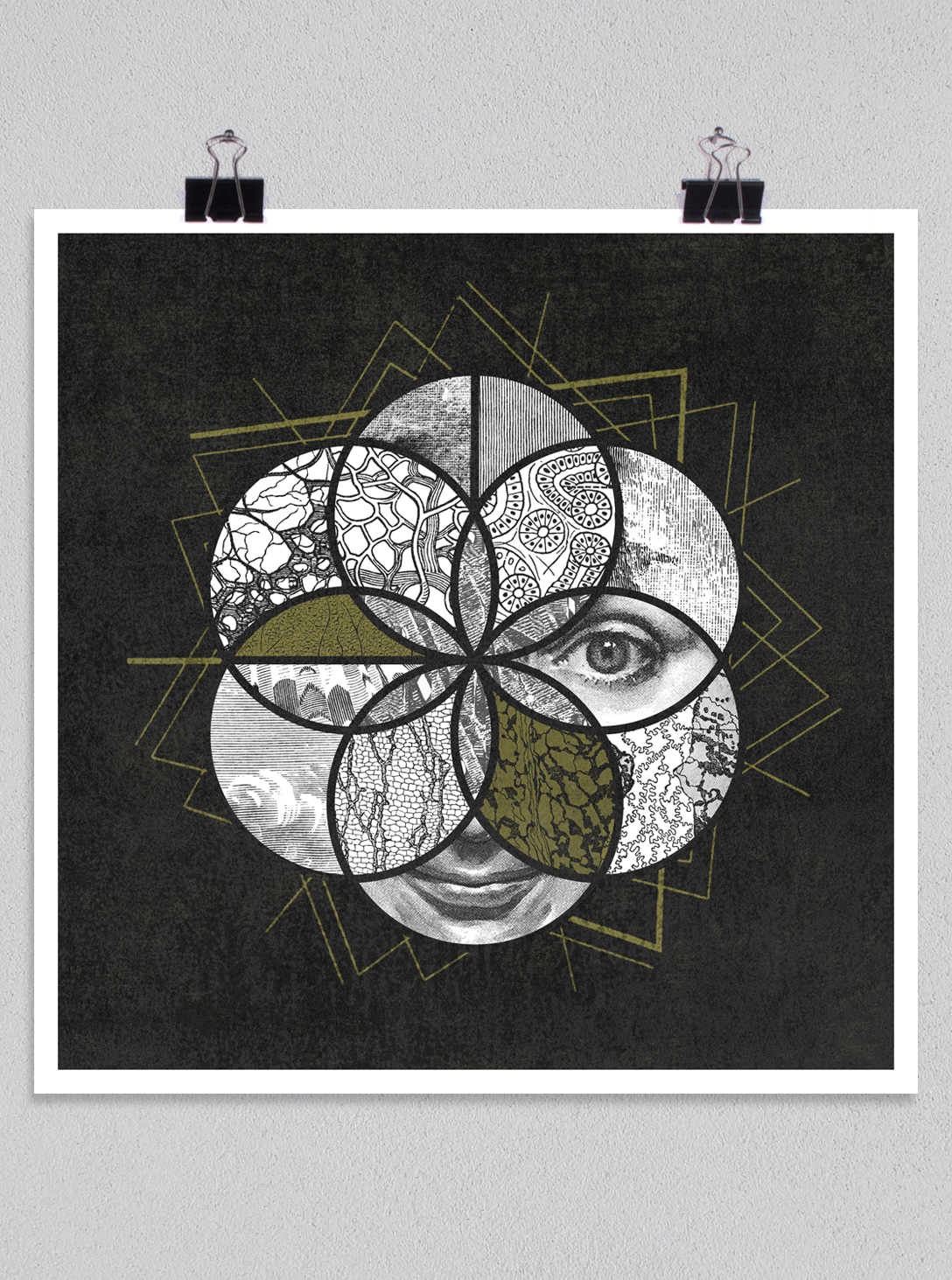 pst_sacred_geo30x30cm(1) Sacred Geo poster - Image 1