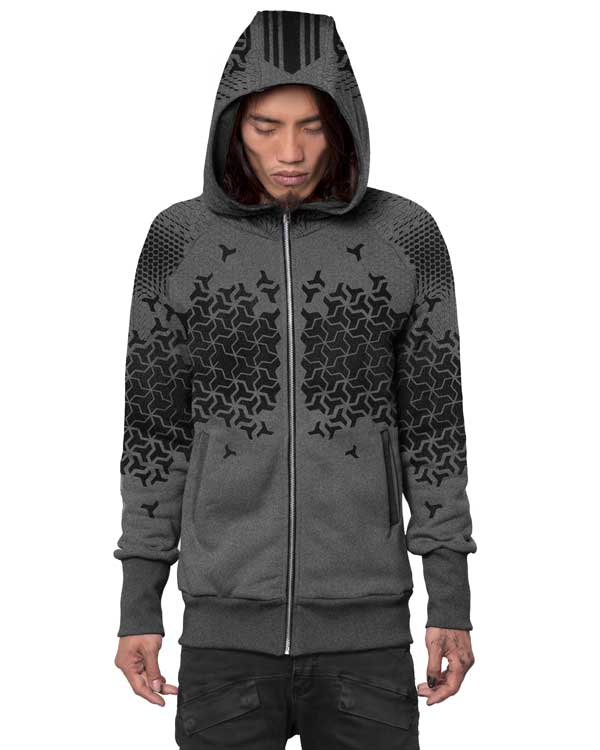 ripple5 Shuriken Grey Mouline - Image 1