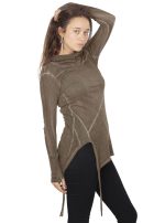 nuri A SYMERTIC WOMEN'S SHIRT  stone wash - Image 4