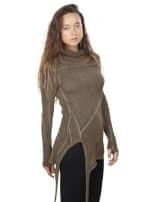 nuri A SYMERTIC WOMEN'S SHIRT  stone wash