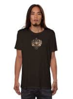 TRIBALISTAS MEN'S T-SHIRT DARK BROWN - Image 2
