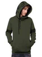 Zikit MEN'S HOOD GREEN MEL - Image 2