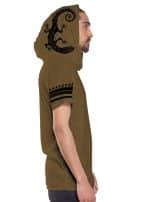 Zikit SHIRT WITH HOOD Moka - Image 2