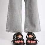GOLDYOU flat flip-flops BLACK