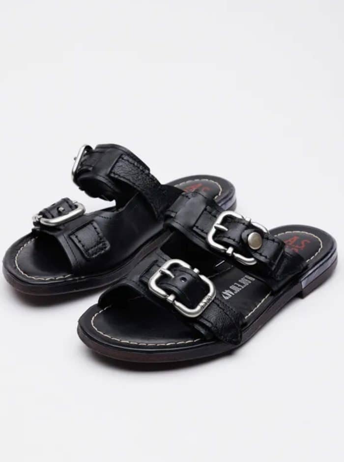 GOLDYOU flat flip-flops BLACK - Image 2