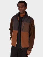 AUF DECK FLEECE JACKET DARK COFFEE - Image 5
