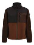 AUF DECK FLEECE JACKET DARK COFFEE