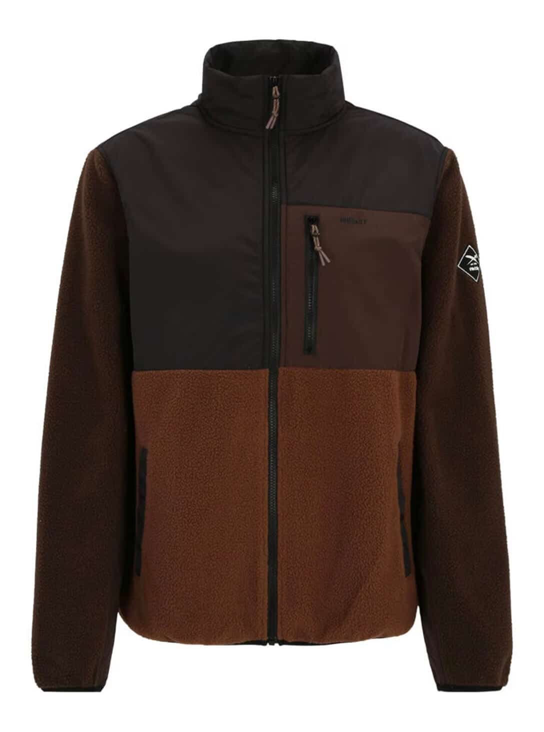 DARK COFFEE_0006_Layer 11 (1) AUF DECK FLEECE JACKET DARK COFFEE - Image 1
