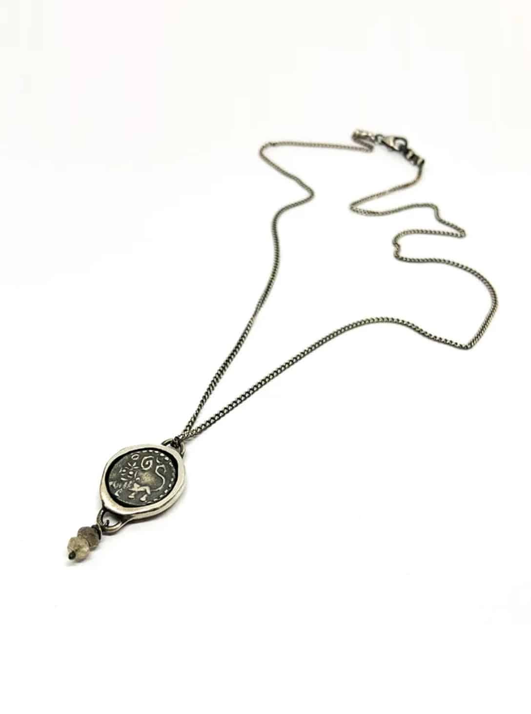 HANUMAN NECK_0001_Layer 19 HANUMAN COIN NECKLACE - Image 1