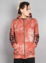 PALEO MEN'S HOOD RED TIE DYE - Image 4
