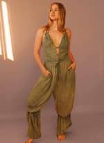YUVAL WOMEN'S JUMPSUIT-OLIVE