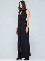 PHARAOH WOMEN'S MAXI DRESS BLACK - Image 2