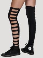 SLASHED WOMEN'S LEGWARMER - Image 4
