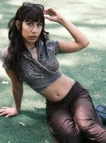 Cheeta Warp WOMEN'S TOP Moka - Image 3