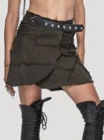 PECOA WOMEN'S VEG SKIRT OLIVE - Image 3