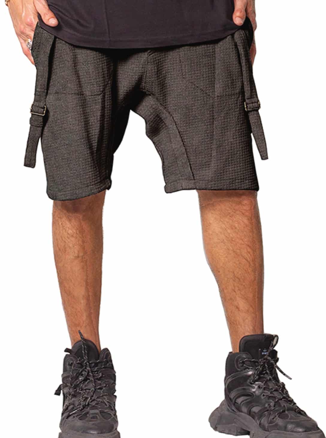 RUQ GREY2 RUQ Short Men Pants GREY - Image 1