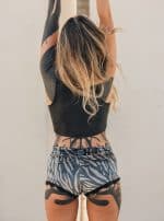 WOMEN'S ZEBRA SHORTS