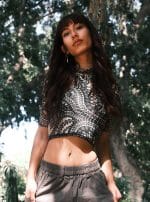 Keara Nude Women Mesh Top - Image 6