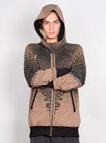 Mark MEN'S HOOD BROWN TEX - Image 2