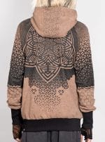 Mark MEN'S HOOD BROWN TEX