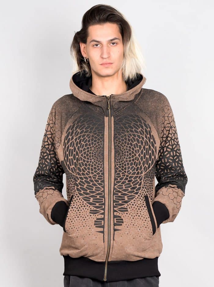Mark MEN'S HOOD BROWN TEX - Image 6