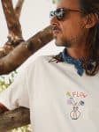 VASE FLOW WHITE OVERSIZE T-SHIRT