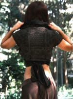 Xenna Warp WOMEN'S TOP Black - Image 2