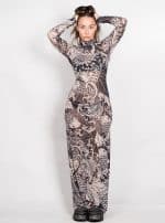 DRAGONS WOMEN'S DRESS-ALL OVER PRINT - Image 6