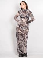 DRAGONS WOMEN'S DRESS-ALL OVER PRINT