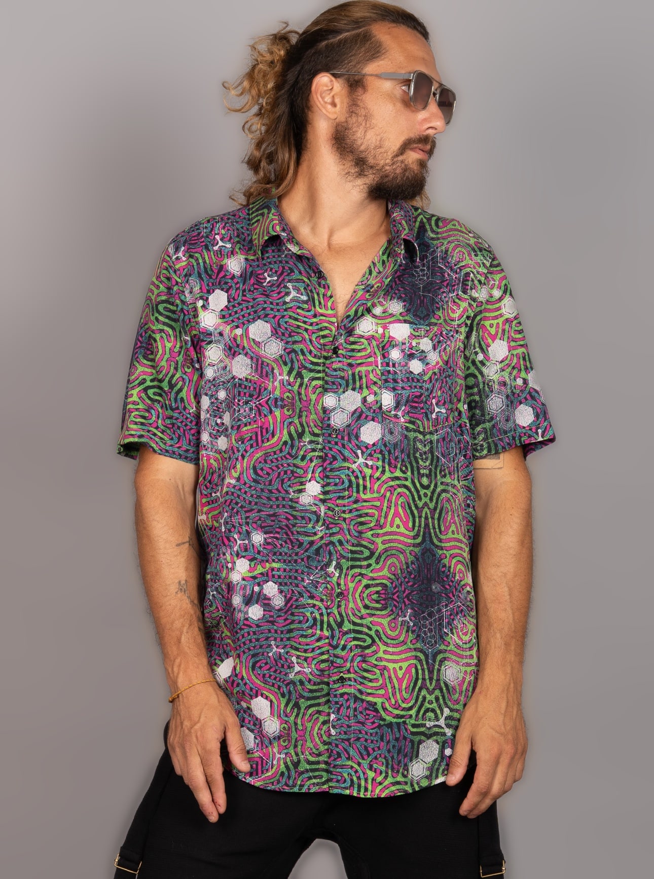 ANTEARAS7_edited ANTAERS MEN'S BUTTON SHIRT - Image 1