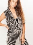ATAR WOMEN'S WRAP VEST SANDSTONE