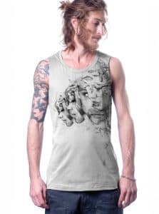 ATLANTIS MEN TANK TOP WHITE