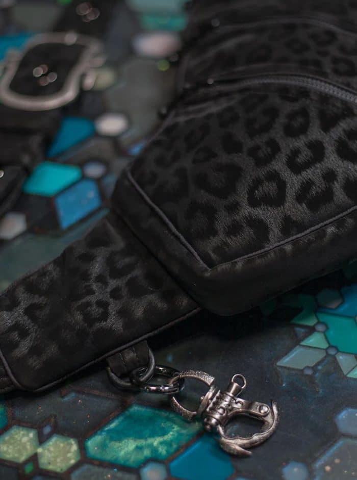 BOTTA BAG-BLACK LEOPARD - Image 4