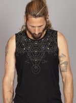 SHII MEN TANK TOP BLACK - Image 2