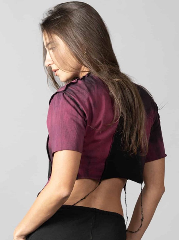 SONIC BORDEAUX-BLACK STITCH - Image 2