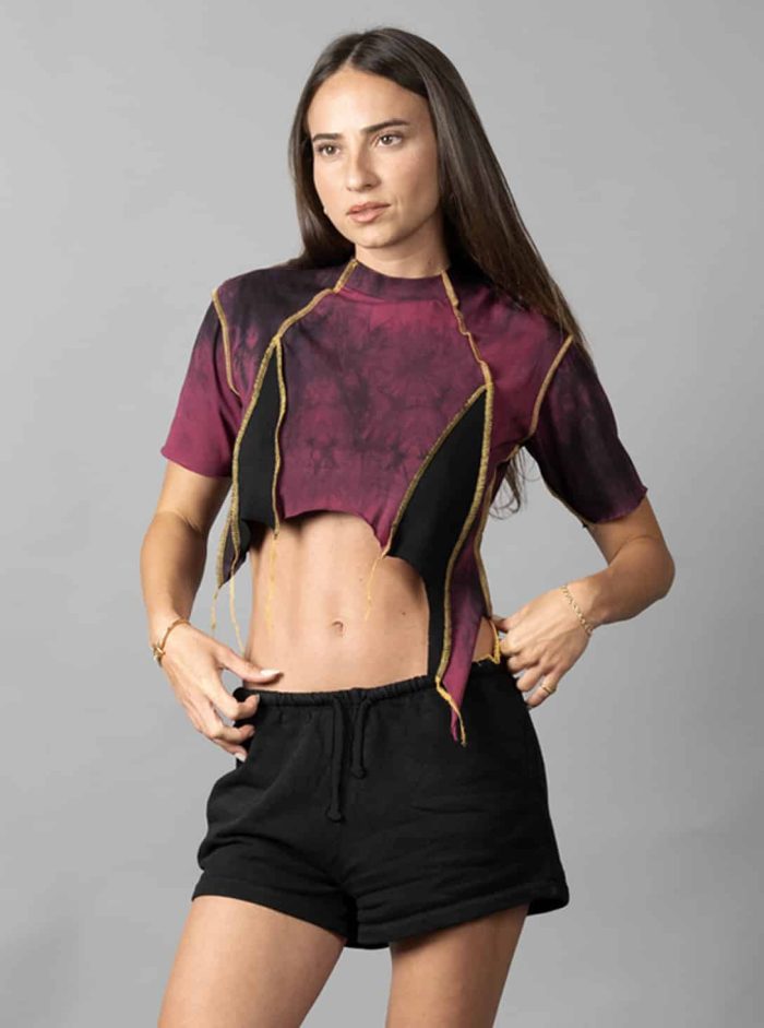 SONIC BORDEAUX-YELLOW STITCH - Image 4