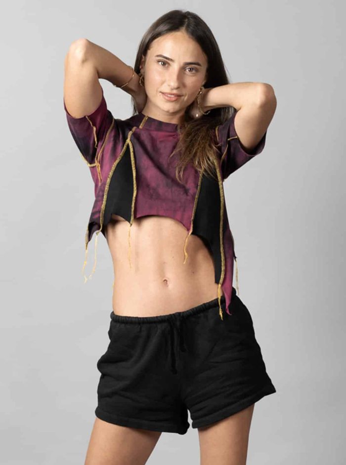 SONIC BORDEAUX-YELLOW STITCH - Image 6