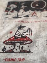 COSMIC COWBOY MEN T-SHIRT GREY TEXTURE - Image 5